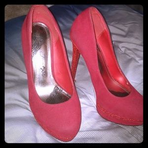 Super hot red stilettos